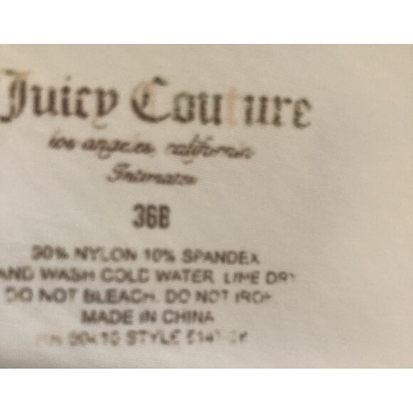 Juicy Couture Push Up Bra Size 36B Neon Green Underwire Logo Adjustable Straps - Picture 6 of 8